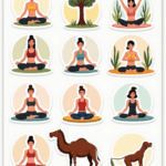 Yoga Symbols - Sticker Sheet v2